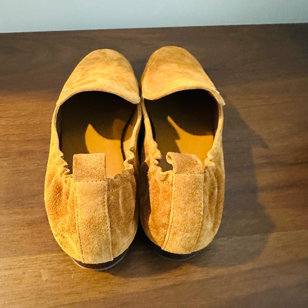 Women’s Tan Suede Loafers - Picture 6 of 7